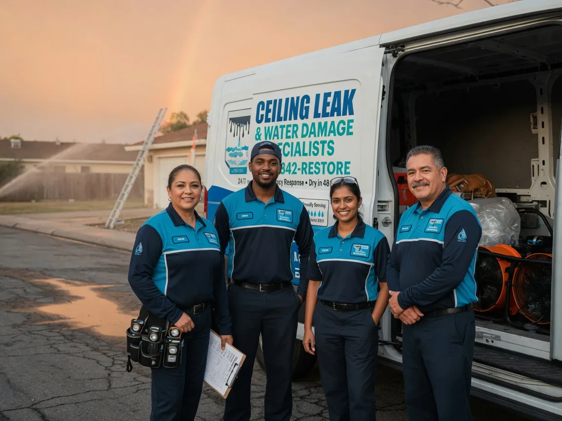 Ceiling Leak Cleanup company in Valley Springs, CA