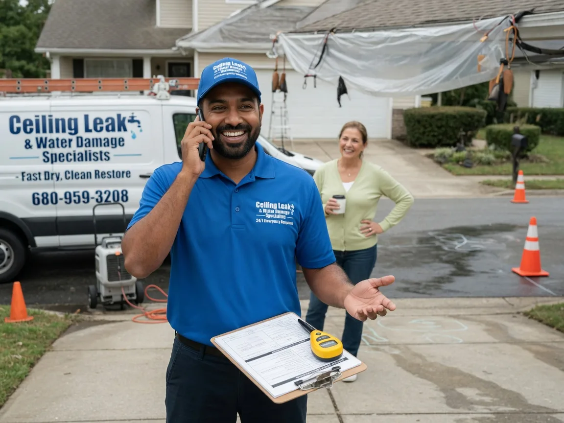Ceiling Leak Cleanup Valley Springs, CA FAQs